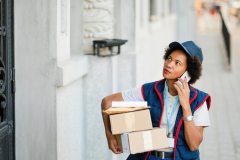 african-american-female-deliverer